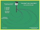 Firefly Lights by Firefly Magic - 7 Solar Powered Electronic Fireflies (Model FMS-07)