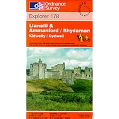 Llanelli and Ammanford/Rhydaman (Explorer Maps)