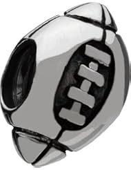 Authentic Chamilia Football Charm GD-6