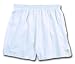 White exercise sport shorts cotton jersey available in adult and youth sizes