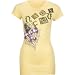 INFAMOUS Ornamental Womens Tee - Yellow