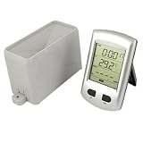 Amico Indoor Wireless Temperature Monitor Digital Rain Gauge