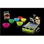 Set of 6 Silicone Cake Cases