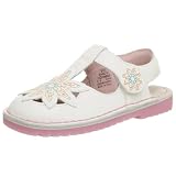 Stride Rite Toddler/Little Kid Sandie Sandal,White/Begonia Pink,9.5 M US Toddler