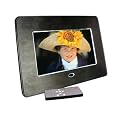 ATMT Orion 7 inch Digital Photo Frame With Remote, Music & Videos - Black Metal Finish