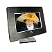 ATMT Orion 7" Digital Photo Frame With Remote, Music & Videos - Black Metal Finish