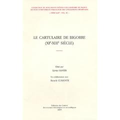 Le cartulaire de Bigorre (XIe-XIIIe si�cle) (1C�d�rom)