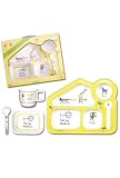 Baby Cie Jungle 4 Piece Dish Set
