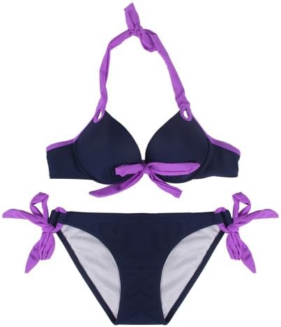 Egelbel Women Sexy Push Up Padded Swimsuit Swimwear Bathing Suit Bikini Set