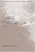 Logical Investigations, Vol. 1 (International Library of Philosophy)