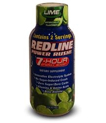 36 Pack - Redline Power Rush! 7-Hour Energy Boost - Lime - 2.5oz.