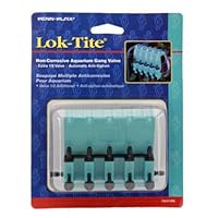 PENN PLAX Lok Tite Plastic 5-Way Air Control Gang Valve Aquarium Pump Accessories