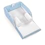 Baby Delight Inc. Deluxe Snuggle Nest Blue Patchwork