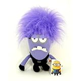 Despicable Me 2 Evil TWO-EYED Purple Minion Plush