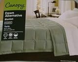 Green Twin Bed Down Alternative Blanket Warm Comforter