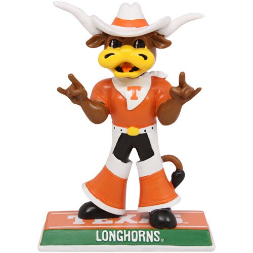 Texas Longhorns Mascot End Zone Bobble Head