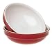 Kitchen & Housewares : Emile Henry Provencal Individual Pasta Bowls, Set of 2, Cerise Red
