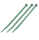 （まとめ）結束バンド ケーブルタイ（カラー） 【長さ100mm/100本入×10セット】 グリーン（緑） マーベル MCT-100GN