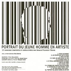 Portrait d'un jeune homme en artiste