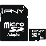 PNY 8 GB microSDHC Flash Memory Card P-SDU8G10-EFS2