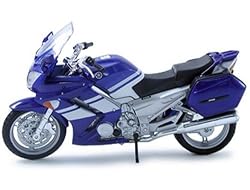 2006 Yamaha FJR 1300 Motorcycle 1/12 Blue w/White