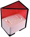6 Deck Red Blackjack Discard Tray with Top