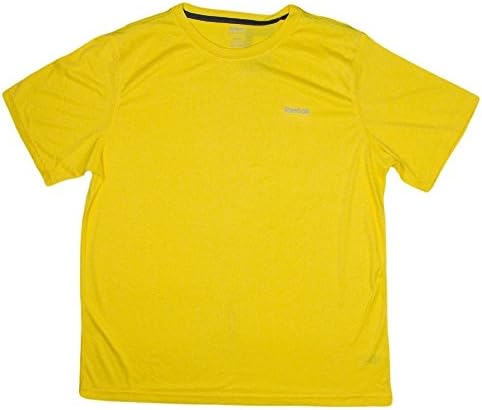 Reebok Men's PlayDry Performance Workout Training T-shirt Yellow Size XXLG BIN 66