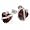 goldmaid Damenohrstecker 925 Silber, Rubinrot