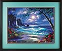 Dimensions Crafts Moonlit Tide Needlepoint Kit 16"X12" Stitched In Yarn 2498, 1 Item(s)/Order