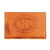 Montreal Canadiens Tri-Fold Leather Wallet Size One Size
