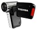 Toshiba Camileo P30 HD-Camcorder (5 Megapixel, 5-fach opt. Zoom, 6,4 cm (2,5 Zoll) Display, Bildstabilisator) schwarz
