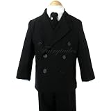 Boy DB Double Breasted Formal Dress Suit Set Boy DB Double Breasted Formal Dress Suit Set