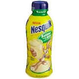 Nestle Nesquik Flavored Milk, Banana, 16-Ounce Bottles (Pack of 12)