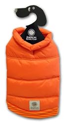 Jakks Pacific Pet Quilted Down Jacket, Medium, Orange