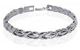 New Magnetic Hugs and Kisses Link Bracelet 8 inches