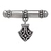 Sterling Silver Bead Twine Pin