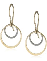Melissa Joy Manning "Mixed Metals" Mixed Metal Round Double Jump Earrings