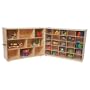 Tray and Shelf Single Folding Storage Unit Tray Type: Assorted Tray