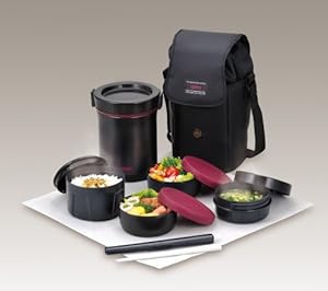 THERMOS ステンレスランチジャー 1.1合 ブラック JBE-1600F BK