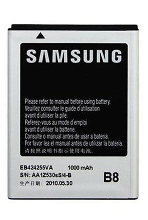 Samsung Standard Battery - Retail Packaging - Black