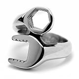 Casted Stainless Steel Combination Wrench Ring Sizes 8 to 15