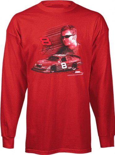 Buy Dale Earnhardt Jr Youth Track Warrior Long Sleeve T-Shirt