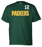 NFL Men's Green Bay Packers Aaron Rodgers Game Gear Player Tee (Hunter, Large)