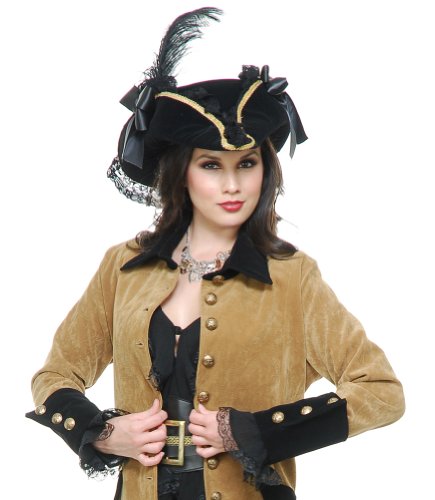 Velvet Pirate Hat