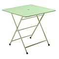 Cassis Folding Patio Table Light Green - 28"