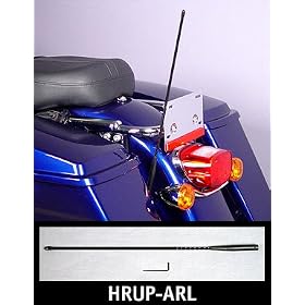 J&M 1 FT. CB or AM/FM Antenna Staff Upgrades - Rail Mount HRUP-ARL