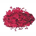 14g Red Heart table confetti - Fabulous Red Sparkle heart wedding party table confetti