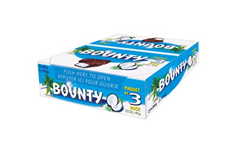 Bounty 3-Piece King Size Chocolate 85g, 24-Count