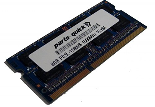 parts-quick 8GB Memory for HP EliteBook 820 G1 DDR3L 1600MHz PC3L-12800 SODIMM Compatible RAM