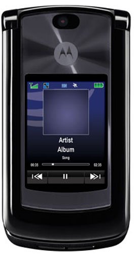 Motorola RAZR2 V9x Phone, Black (AT&T)